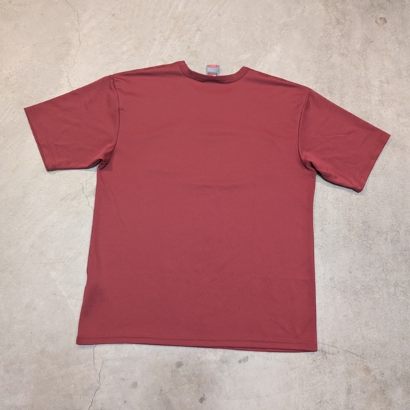 Nike Team Fit Red Washington State Athletic Dept Men's M T-Shirt Flaws - Picture 5 of 8